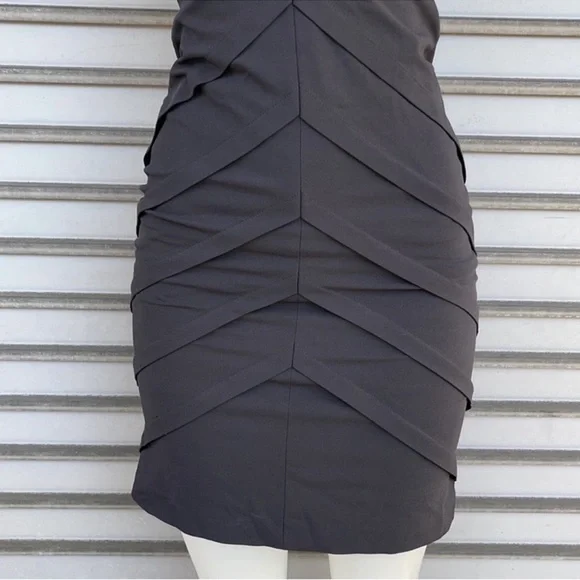 nicole miller black strapless dress Nicole Miller Strapless Lips Dress